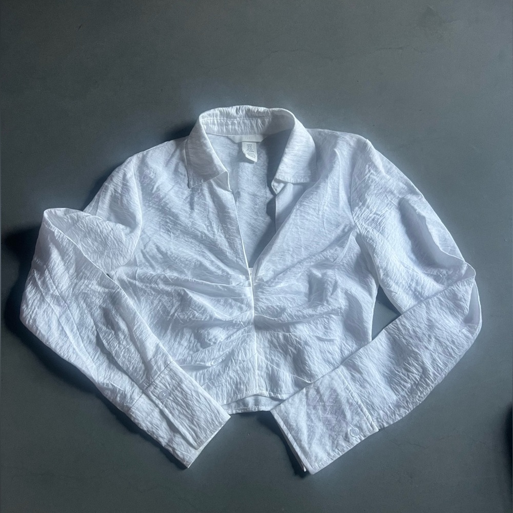 Cropped Button Up - Picture 4 of 4